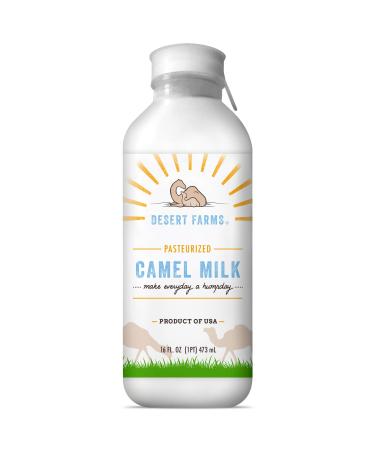 Organic Fresh Frozen Camel Milk - Fresh Flavor with Health Benefits - Raw & Natural Grade A -Allergen Free Milk from Healthy Camels in Midwest - Made In The USA 6 Pack