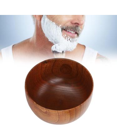Premium Wooden Shaving Bowl Cup - Men's Grooming Tool for Foam & Soap | Perfect Gift for Fathers - Buy Online on SooperMarket.com