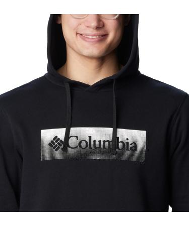 Columbia Men's Trek II Hoodie in Black with Framed Halftone Graphic - Size X-Large - Buy Online on SooperMarket.com
