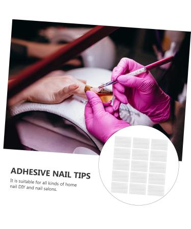 Gogogmee 15sheets Nail Jelly Glue Fake Nails Fake Nail Stickers Waterproof Nail Sticker Waterproof Labels Premium Fake Nails Glue Self-use Nail Glue Nail Glue Stickers Nail Art Glue - Buy Online on SooperMarket.com