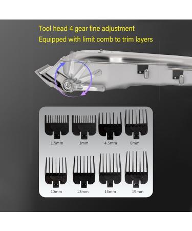Hair Trimmer High Performance Professional Ergonomics Hair Clipper LED Display with USB Charging Cable for Beauty Salon - Buy Online on SooperMarket.com