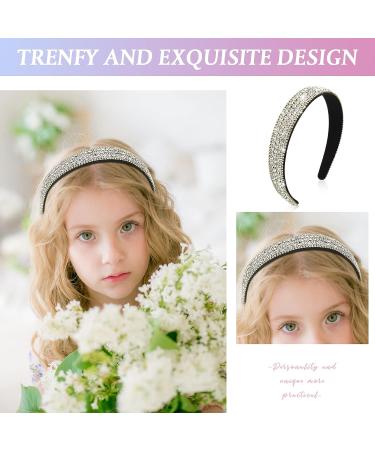 Waydress Rhinestone Headband Set - 4 Pieces Crystal Sparkly Hair Accessories in Stylish Colors - Buy Online on SooperMarket.com