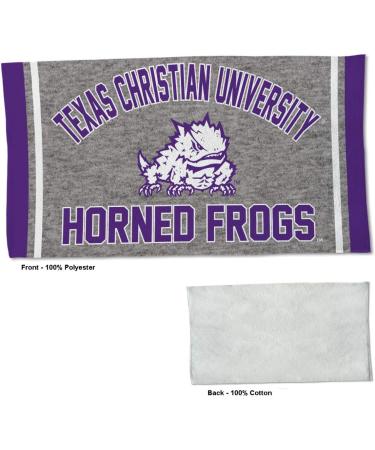 TCU Horned Frogs Workout Exercise Towel by McArthur - Officially Licensed NCAA Towel - Buy Online on SooperMarket.com