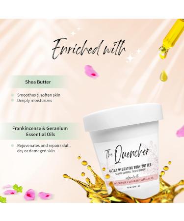 Quencher Ultra Hydrating Body Butter - Moisturizing Lotion for Dry Skin with Shea Butter & Essential Oils | International Shipping - Buy Online on SooperMarket.com