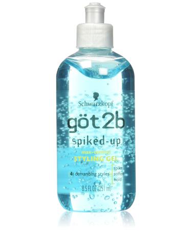 got2b Spiked-Up Max Control Styling Gel 8.5 Ounce (Pack of 4)