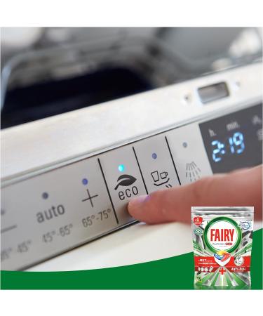 Fairy Platinum Plus Dishwasher Pads 84 Capsules Lemon Dishwasher Detergent Original Shine Anti-Matte Technology with Brilliant Action - Buy Online on SooperMarket.com