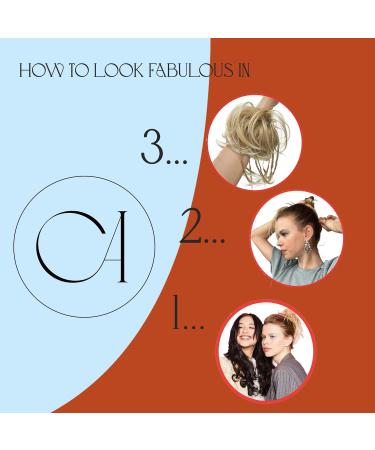 CAISHA XXL Hair Part Hair Gum - Wavy Synthetic Fiber Heat-Resistant Braided Style Blond Mix #28T613 - Perfect for Urban Fashion & Braids - Buy Online on SooperMarket.com