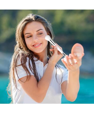Shop U Shape Nose Brush - 2 in 1 Contour Brush for Cheeks & Highlight | Precision Makeup Tool - International Shipping Available - Buy Online on SooperMarket.com