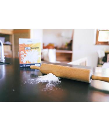 Kanso Keto Baking Mix with MCT from Coconut Oil - 350g | Low Carb Gluten-Free Keto-Friendly Baking - Buy Online on SooperMarket.com