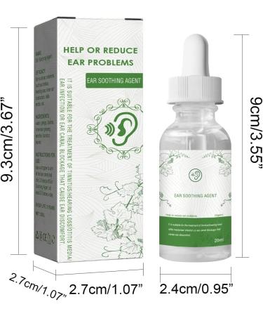 Ear Soothing Drops for Inner Ear Obstruction and Tinnitus Relief - 20ml - Buy Online on SooperMarket.com