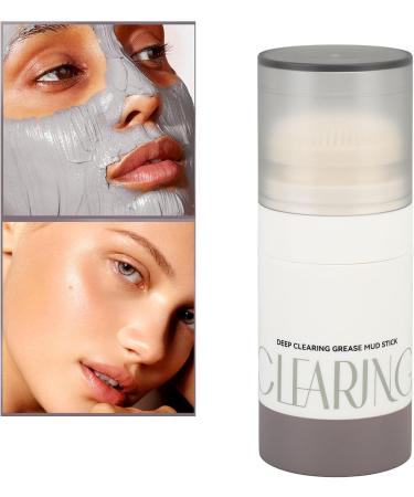 Pore Cleansing Mask Stick Gentle Clay Mask Stick with Silicone Brush for All Skin Types - Buy Online on SooperMarket.com