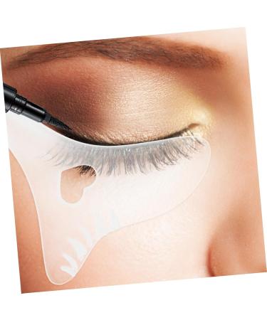 PLAFOPE Eyeliner Tool Eyeliner Stamp Eyeliner Pencil Silicone Molds Eyeliner Stencils for Eyes Eye Shadow With Wings 12.00X6.00X0.50CM As Shown - Buy Online on SooperMarket.com