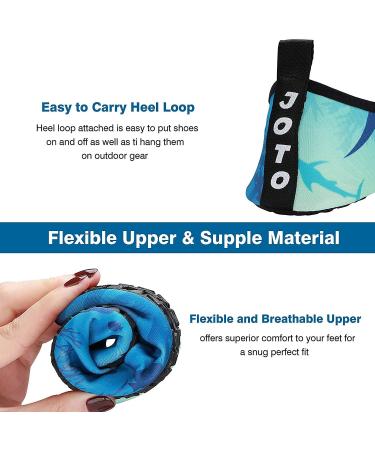 Buy Joto Water Shoes for Women Men & Children | Quick-Dry Unisex Beach & Aqua Shoes | Surf & Swimming Footwear (EU Size 38/39) - Buy Online on SooperMarket.com
