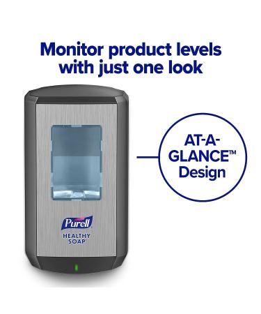 Purell Healthy Soap Mild Foam CS6 Starter Kit - 1-1200 mL Refill + Touch-Free Dispenser | GOJO Inc - Buy Online on SooperMarket.com