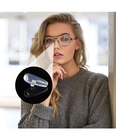 Bexdug Nasal Pads for Glasses - 5 Pairs Silicone Anti-Slip Nose Cushions | Glasses Repair Set for Men & Women - Buy Online on SooperMarket.com