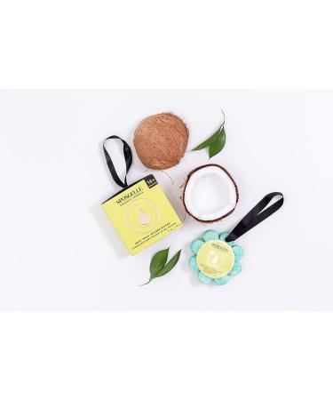 Spongelle Wild Flower Body Wash Infused Buffer - Coconut Verbena | Buy Online - Buy Online on SooperMarket.com