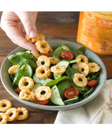 Sonoma Creamery Cheese O's 2 Flavor Variety Pack - Cheddar and Parmesan, 1 Ounce (Pack of 6) - Buy Online on SooperMarket.com