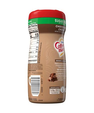 Coffee Mate Sugar Free Chocolate Creme Powder Creamer 10.2 oz | Keto-Friendly Coffee Creamer - Buy Online on SooperMarket.com