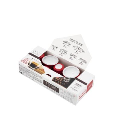 Kimbo Napoli Coffee Capsules - Compatible with Nespresso - 100 Capsules (10 Packs of 10) - Premium Italian Coffee for a Perfect Brew - Buy Online on SooperMarket.com