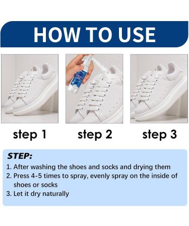 Moukkey Shoe Deodorizer Spray - 2.11 oz Plant-Based Foot Odor Remover | Multi-Purpose Shoe Odor Control for Sneakers, Boots, and Sandals - Buy Online on SooperMarket.com