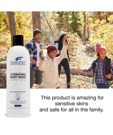 Sensitive Skin Body Wash 16 oz | Paraben & Sulfate Free | Hypoallergenic Cucumber Cleanser | Vegan & Gluten Free | Ideal for Delicate Skin - Buy Online on SooperMarket.com