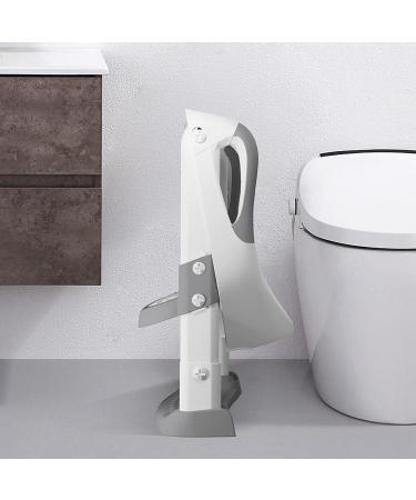 Potty Training Seat with Step Stool Ladder - Gentle Monster Toddler Toilet for Boys Girls - Foldable & Comfortable Chair with Anti-Slip Pad (Grey) - Buy Online on SooperMarket.com