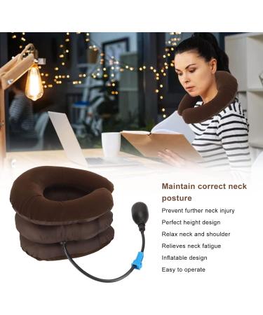 Adjustable Cervical Neck Traction Device - Spine Aligning Neck Stretcher for Pain Relief & Support | International Shipping - Buy Online on SooperMarket.com