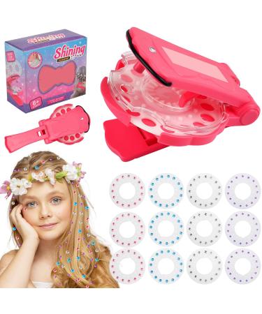 Hair Bedazzler - Hair Gem Stamper with 180 Hair Gems - Hair Styling Tool for Girls Kids Women 180GEMS