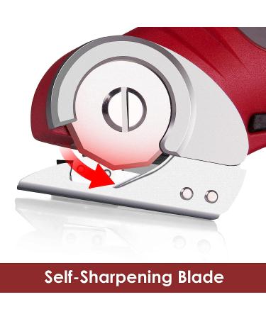 Matework Cordless Electric Scissors  4V Multi-Cutter with Suitcase  2000 mAh Cardboard Cutter with Self-sharpening Blade  Power Rotary Scissors for Carpet Leather - Buy Online on SooperMarket.com