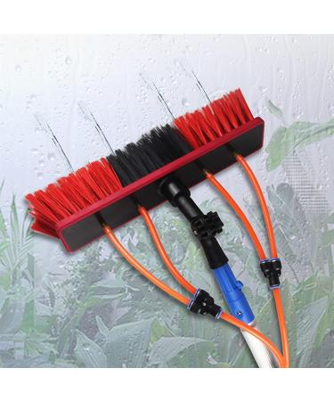 Window Cleaning Pole Water Fed Telescopic Brush Extendable Cleaner Window Cleaner Kit for Photovoltaic Panel Cleaningtrucks Windows (Color : 5m/16.4ft) (11m/36.08ft)