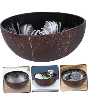 CORHAD Keychain Wood Tray Cereal Container Decor Key Storage Bowl Candy Container Salad Bowl Vietnam Fruit medium Silver - Buy Online on SooperMarket.com