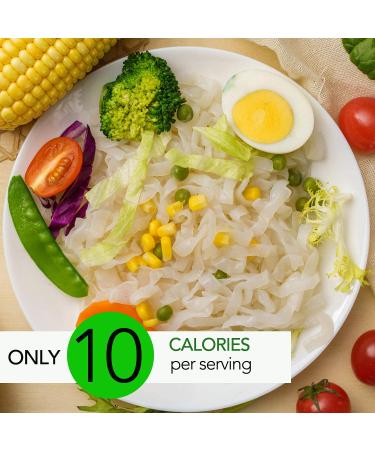 (Pack of 10) DIET COOKER Premium Konjac Noodles - Shirataki Fettuccine | Keto & Vegan Friendly - 9.52 oz | Low Calorie, Zero Net Carbs, Odor Free, Ready to Eat | Healthy Diet Food - Buy Online on SooperMarket.com