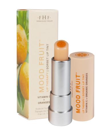 FarmHouse Fresh Orange Mood Fruit Lip Therapy  0.12 oz.