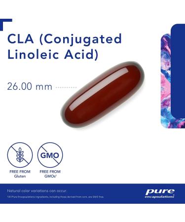 Pure Encapsulations - CLA 1000 mg - Conjugated Linoleic Acid to Support Healthy Body Composition - 60 Softgel Capsules - Buy Online on SooperMarket.com