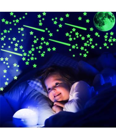 Ezigoo Glow in The Dark Stars Stickers - 476Pcs Luminous Decals for Kids Bedroom - Adhesive DIY Wall Stickers for Nursery Room - Ceiling Glow in The Dark Stickers for Baby Toddler Children - Buy Online on SooperMarket.com