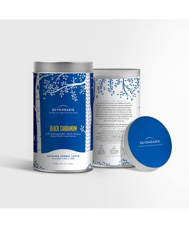 BEYONDARIE Cardamom Latte | Cardamom Mix Latte | Wild Latte | Herbal Latte | Cardamom Latte 100 g (Serves 40 Tea Cup)