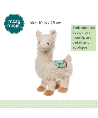 Mary Meyer Lily Llama 10-Inch Fuzzy Sherpa-Like Stuffed Animal Soft Toy - Buy Online on SooperMarket.com