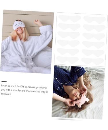 minkissy 60 Sheets Eye Mask Cotton Eye Paper Reusable Eye Patches Care White Non-woven Fabric - Buy Online on SooperMarket.com