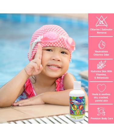 TRISWIM KIDS Scented Body Wash Chlorine Removal & Eczema Relief for Swimmers | Moisturizing After-Swim Skincare - Buy Online on SooperMarket.com