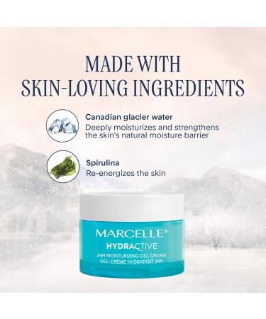 Marcelle Hydractive Holiday Gift Set Hydrating & Energizing Skin Care Routine for All Skin Types Hypoallergenic Fragrance-Free Paraben-Free Cruelty-Free - Buy Online on SooperMarket.com
