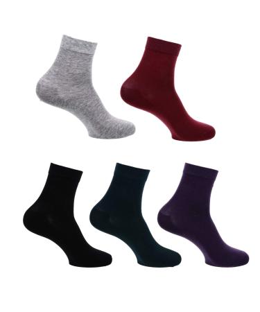 Beaupretty 5 pairs gel-ripstop socks women sock spa soft socks heel cushion made of silicone hoe women's socks spa socks jersey hard health products Miss repair pure cotton