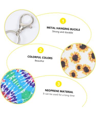 minkissy 1 Set Bottle Cover Key Fob Bottle Holder and Keychain Bottle Holder Key Chain Bottle Holder Neoprene Lotion - Buy Online on SooperMarket.com