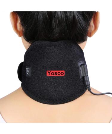 Akozone massage device with heat function Hot Cold Therapy Heated's neck wrap bandage heating pillow Headache pain relief for neck shoulder massage device heating pillows back electrical pads