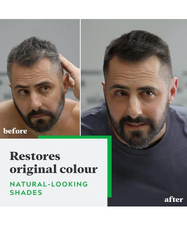 Just For Men Original Formula H40 Medium-Dark Brown Hair Dye - Targets Grey, Restores Natural Color for a Youthful Look - Buy Online on SooperMarket.com
