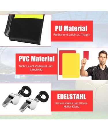 Buy Gvivej Referee Set - Football Referee Cards & Whistle Kit for Sports Coaching | International Shipping Available - Buy Online on SooperMarket.com