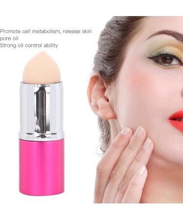 Cute Facial Roller Practical Volcanic Stone Oil Absorbing Ball for Makeup Reusable Facial Skin Care Tools for Oil Skin Easy Cleaning Makeup Beauty Accessories for(Oil-absorbing ball-rose red) - Buy Online on SooperMarket.com