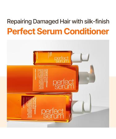 Mise En Scene Perfect Serum Conditioner for Damaged Hair - Nourishing Argan & Jojoba Oils for Smooth Glossy Hair - 22.99 Fl. Oz - International Shipping Available - Buy Online on SooperMarket.com