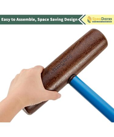 SpexDarxs 32 Six Player Croquet Set with Premium Wooden Mallets & Carry Bag - Fun Outdoor Lawn Game for Kids & Adults - Buy Online on SooperMarket.com
