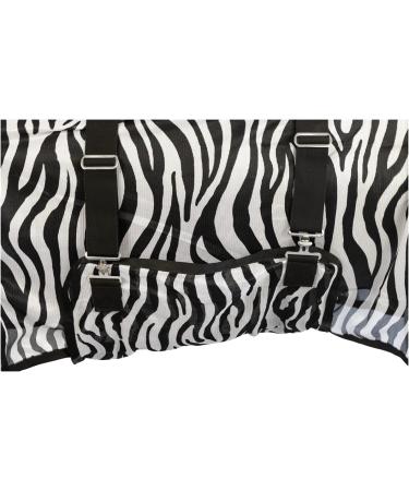 Buy Marengos Zebra Flying Ceiling Breathable Eczema Protection Insect Defense Outdoor Horse Blanket 95cm in White/Black - Buy Online on SooperMarket.com