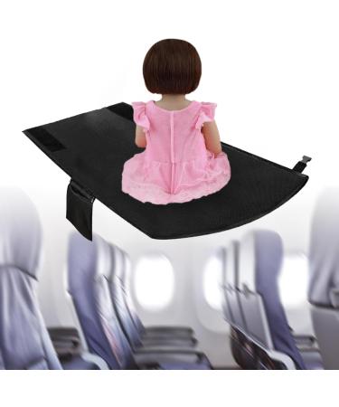 Colcolo Aircraft Footrest for Children | Toddler Aircraft Bed & Leg Support | Foldable & Compact Seat Cover | Travel Essential in Black - Buy Online on SooperMarket.com